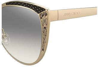 Jimmy Choo Domi Cateye Sunglasses