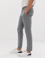 Thumbnail for your product : ONLY & SONS slim tapered fit trousers in grey