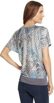 Thumbnail for your product : Chico's Zebra Scrolls Winnie Woven Top