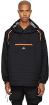 Thumbnail for your product : adidas x Kolor Black Nylon Embossed Jacket