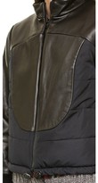 Thumbnail for your product : Sea Leather Puff Bomber