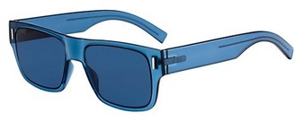 Christian Dior 54MM Fraction Rectangular Sunglasses