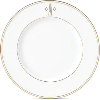 Lenox Federal Gold Monogram Accent Plate, Block Letters