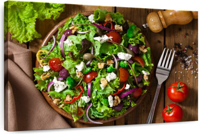Ebern Designs Yarlin Lettuce And Radicchio Salad