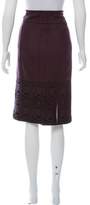 Thumbnail for your product : Magaschoni A-Line Knee-Length Skirt