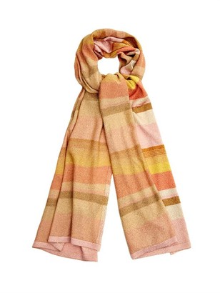 Missoni Crochet-knit striped scarf