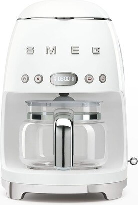 Smeg Retro Drip Filter Coffee Machine, White
