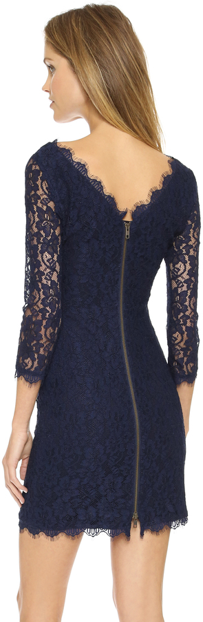 Diane von Furstenberg Zarita Lace Dress - ShopStyle