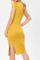 Thumbnail for your product : Hello Miss Slit Midi Dress