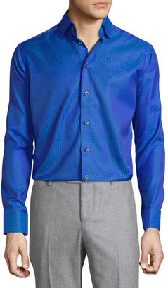 Eton Tonal-Dot Long-Sleeve Sport Shirt