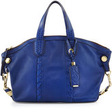 Thumbnail for your product : Oryany Cassie Braided Leather Medium Tote Bag, Indigo