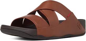 FitFlop Leather Slide Sandals