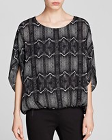 Thumbnail for your product : Vince Camuto Python Print Batwing Sleeve Blouse - Bloomingdale's Exclusive