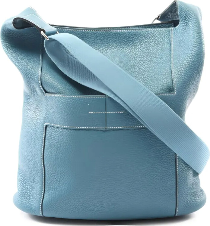 Hermès Pre-Owned 2011 Good News GM Clemence Leather Shoulder Bag