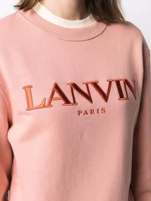 Lanvin Embroidered Logo Sweatshirt