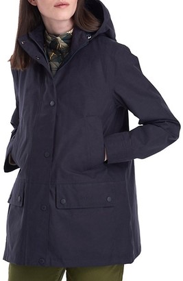 barbour dexy waterproof parka with detachable faux fur hood
