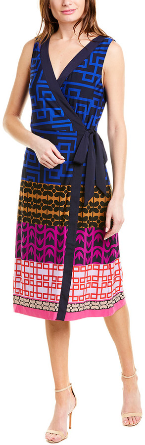 trina turk wrap dress