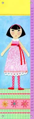 Oopsy Daisy Fine Art For Kids Growth Charts My Doll 5 Flick, 12 x 42"