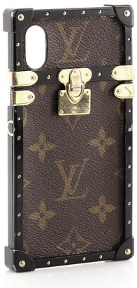 Louis Vuitton Eye Trunk With Strap For Iphone X Reverse Monogram