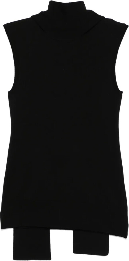 Totême Scarf-Detailing Sleeveless Top