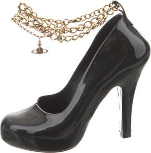 【希少・美品】Vivienne Westwood × Melissa 23cm Vivienne Westwood Melissa Shoes Size 5.5(USA) 22.5 cm Beige