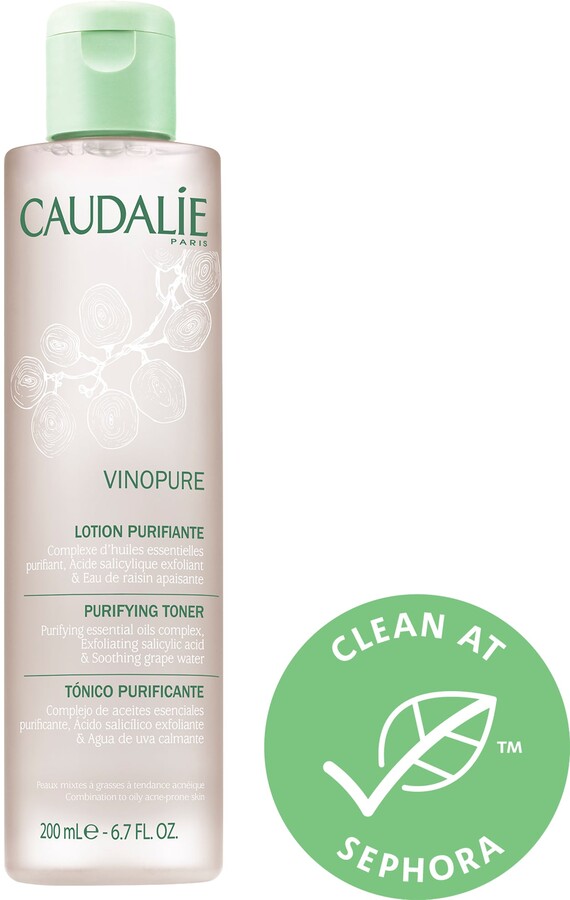caudalie toner salicylic acid