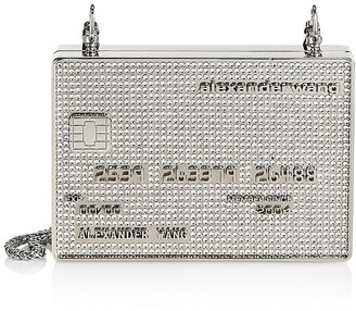 alexander wang credit card clutch