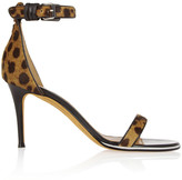 Thumbnail for your product : Givenchy Nadia sandals in leopard-print calf hair