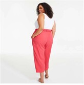 Thumbnail for your product : Joe Fresh Women+ Belted Pants, Bright Red (Size 18)
