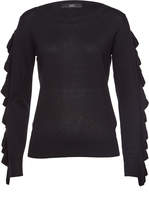 Thumbnail for your product : Steffen Schraut Pullover with Ruffled Sleeves