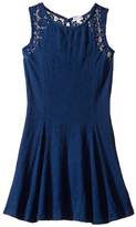 Thumbnail for your product : Splendid Littles Indigo Lace Fit and Flare Dress Girl's Dress