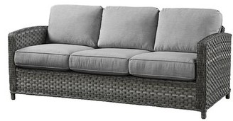 Wildon Home Sofa with Cushions Fabric: Flagship Papyrus