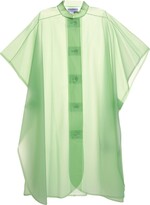 Thumbnail for your product : Burberry Capes & Ponchos Light Green