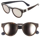 Thumbnail for your product : Westward Leaning Women's 'Voyager' 48Mm Sunglasses - Layer Tortoise Matte/ Silver