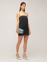 Thumbnail for your product : THE ANDAMANE Giuditta Envers Satin Mini Dress
