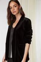 Thumbnail for your product : WallisWallis Black Velvet Jacket