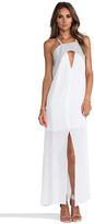 Thumbnail for your product : Helena Quinn Triangle Cut Out Maxi Dress