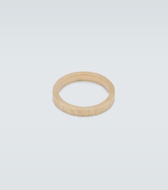 Tom Wood Structure gold-toned ring