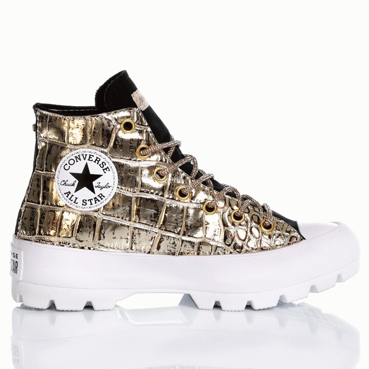 Converse Gold Shoes For Women | ShopStyle UK