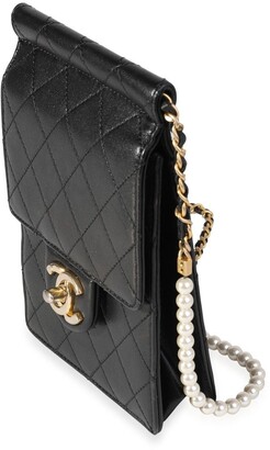 CHANEL Pre-Owned 1995 Bijoux chain diamond-quilted crossbody bag