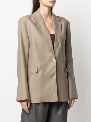 LOULOU STUDIO Tailored Single-Breasted Jacket