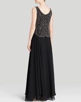 Thumbnail for your product : Parker Black Gown - King Beaded Crop Top Two-Piece