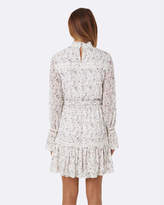 Thumbnail for your product : Forever New Harlie Pintuck Shirring Dress