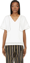 Thumbnail for your product : Band Of Outsiders White T-Shirt