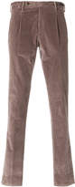 Thumbnail for your product : Pt01 pleated corduroy trousers