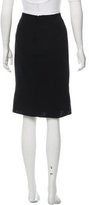 Thumbnail for your product : Akris Wool Pencil Skirt