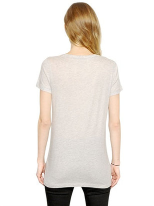 Burberry Printed Cotton Jersey T-Shirt