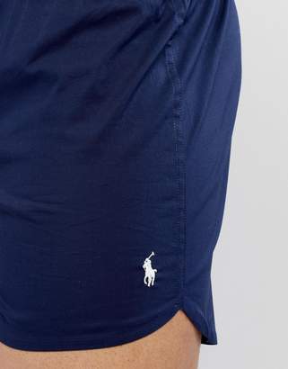 Polo Ralph Lauren Slim Fit Woven Boxers Logo Waistband In Navy