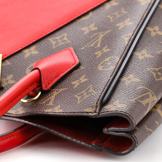 louis vuitton kimono handbag red monogram