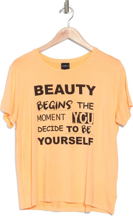 PSK COLLECTIVE Beauty Graphic Tee - ShopStyle T-shirts